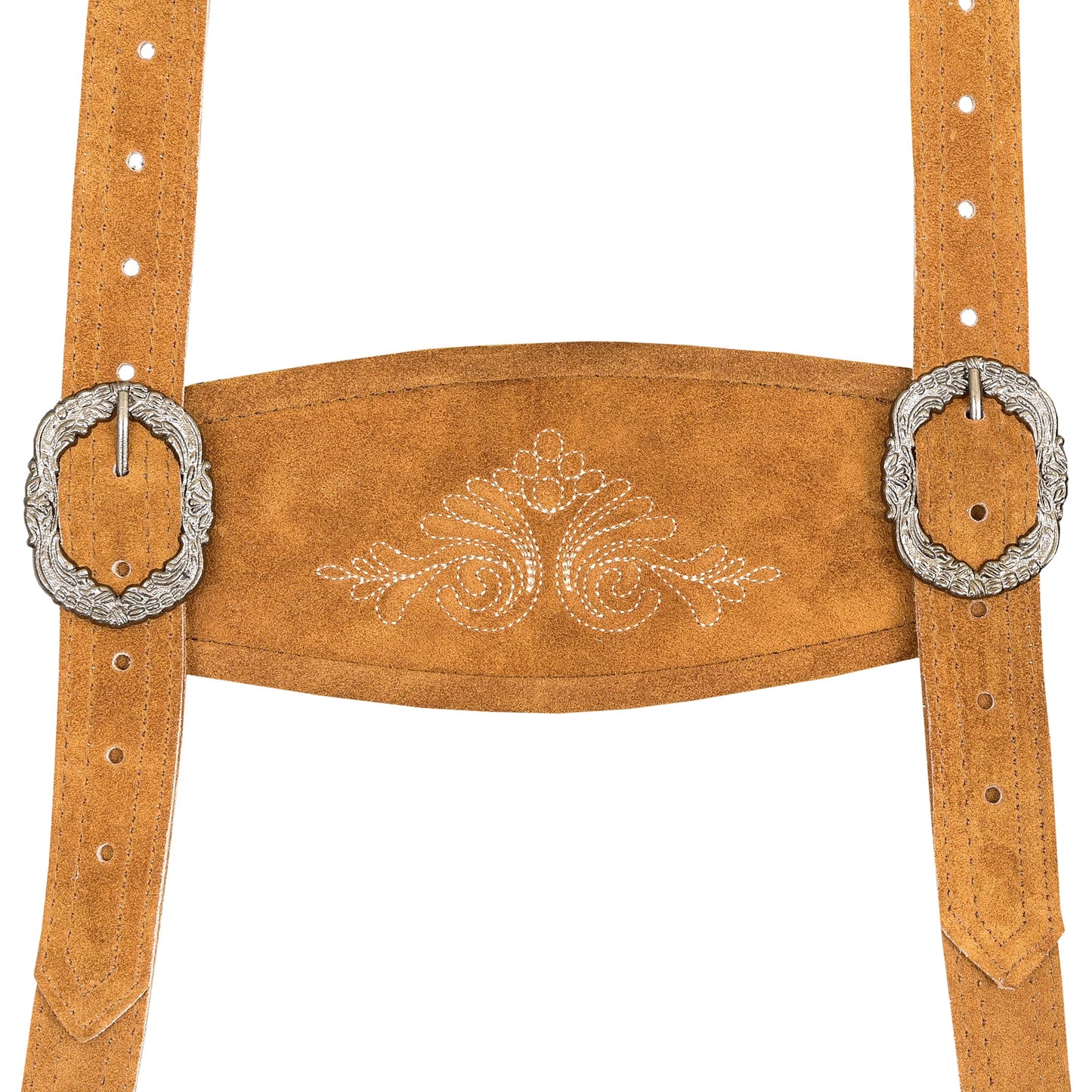 Quality wears Men Authentic Oktoberfest Lederhosen -Bavarian Lederhosen Costume - Lederhosen Men - German Bavarian Trachten Lederhosen (USA 32, Gold Small)