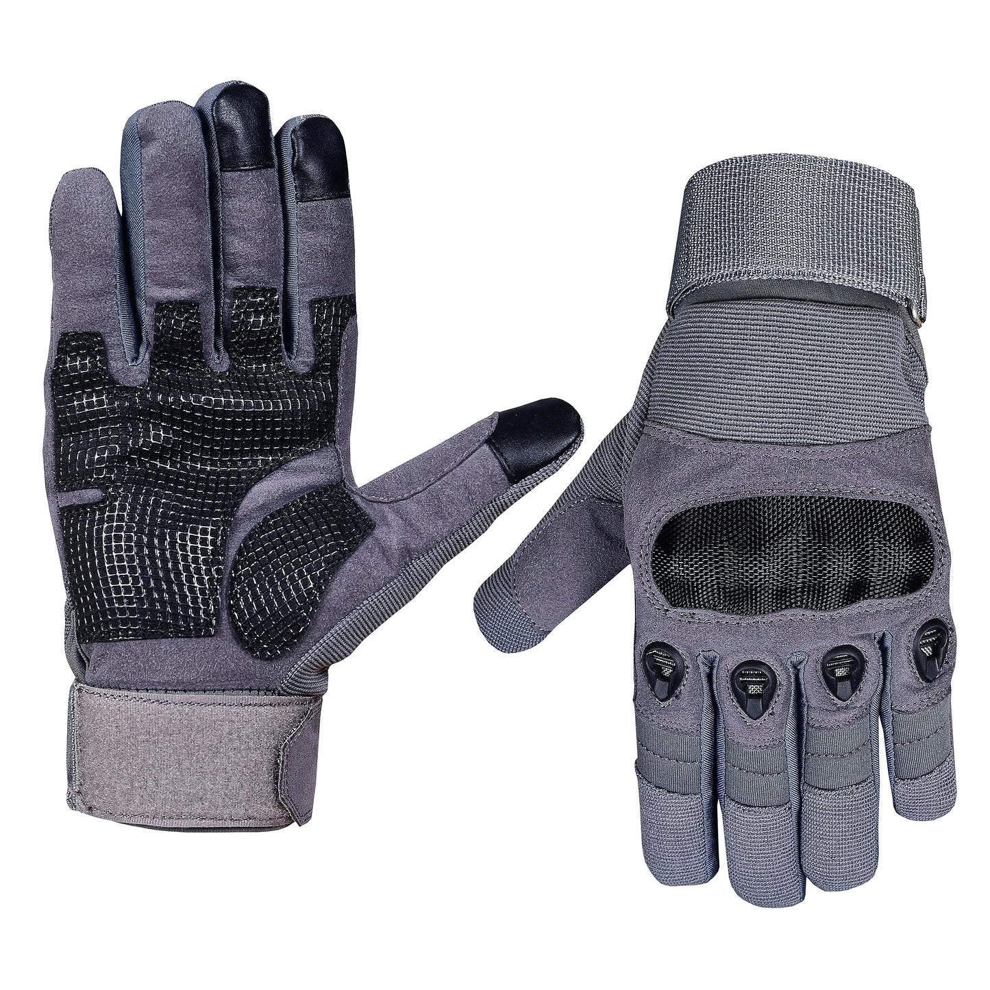 QUALITY WEARS USA Motorcycle Gloves for Men, Touchscreen Cycling Gloves for Outdoor Sports On-Road/Off-Road/Mountain Motorcycle Motorcross Motorbike Dirt Bike Bicycle Racing ATV