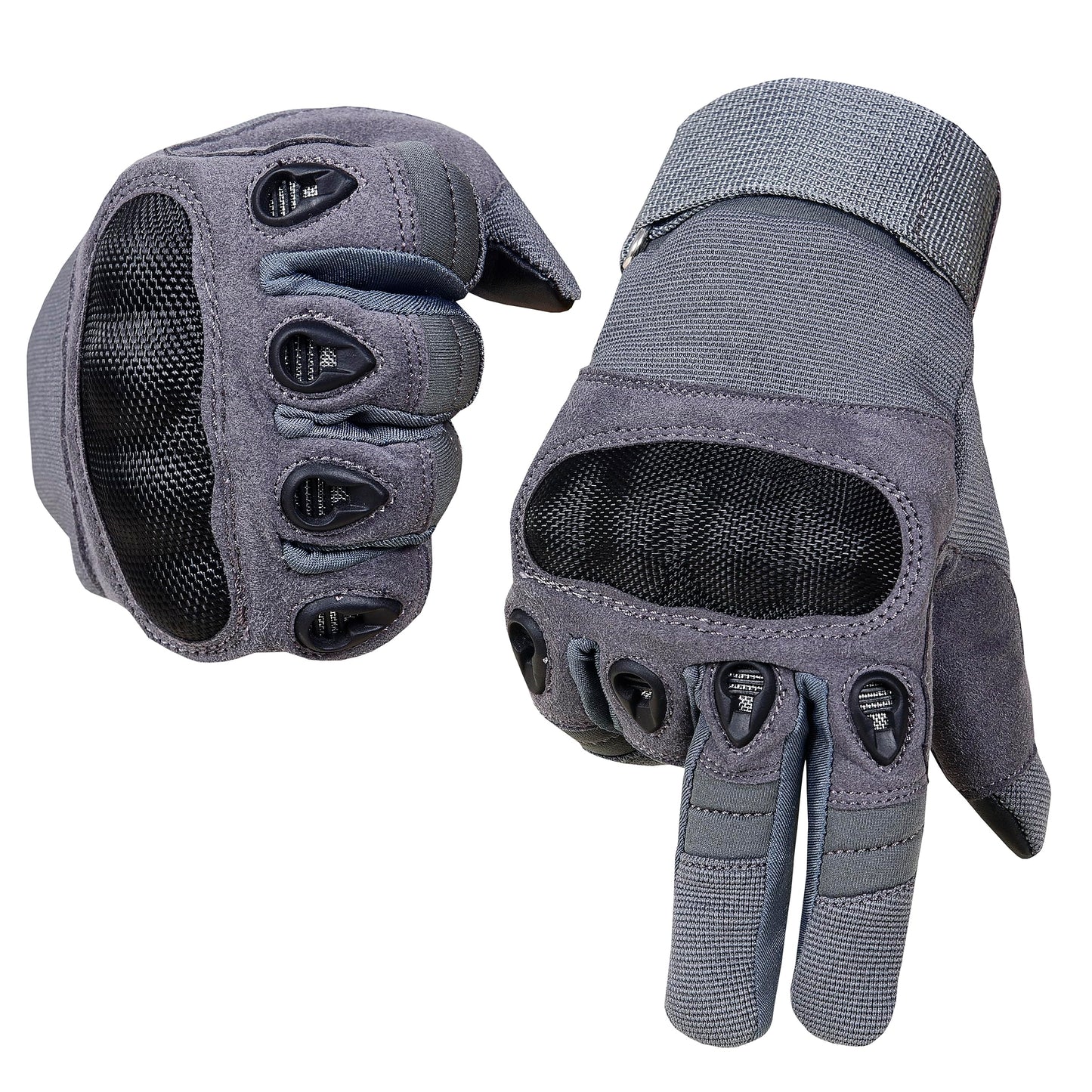 QUALITY WEARS USA Motorcycle Gloves for Men, Touchscreen Cycling Gloves for Outdoor Sports On-Road/Off-Road/Mountain Motorcycle Motorcross Motorbike Dirt Bike Bicycle Racing ATV