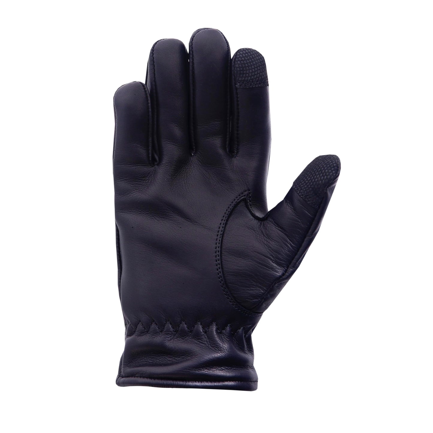 QUALITY WEARS USA LEATHER CUT RESISTANT GLOVES - PATROL DUTY SEARCH GLOVES - MEN MOTORCYCLE LEATHER GLOVES