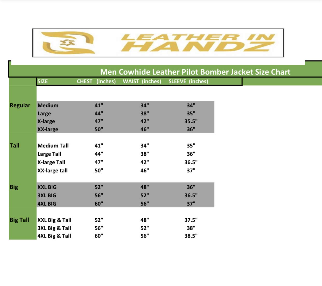 QUALITY WEARS USA Air Force A-2 Leather Flight Bomber Jacket Aviator pilot WWII Jacket (Regular & Special sizes)