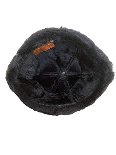 Unisex Sheepskin Beanie Hat -Russian Trapper Ushanka Aviator Winter hat