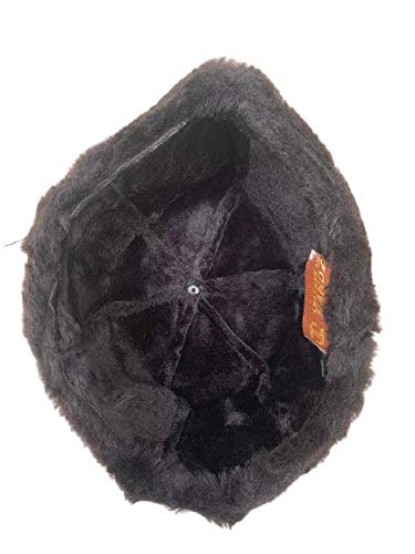 Unisex Sheepskin Beanie Hat -Russian Trapper Ushanka Aviator Winter hat