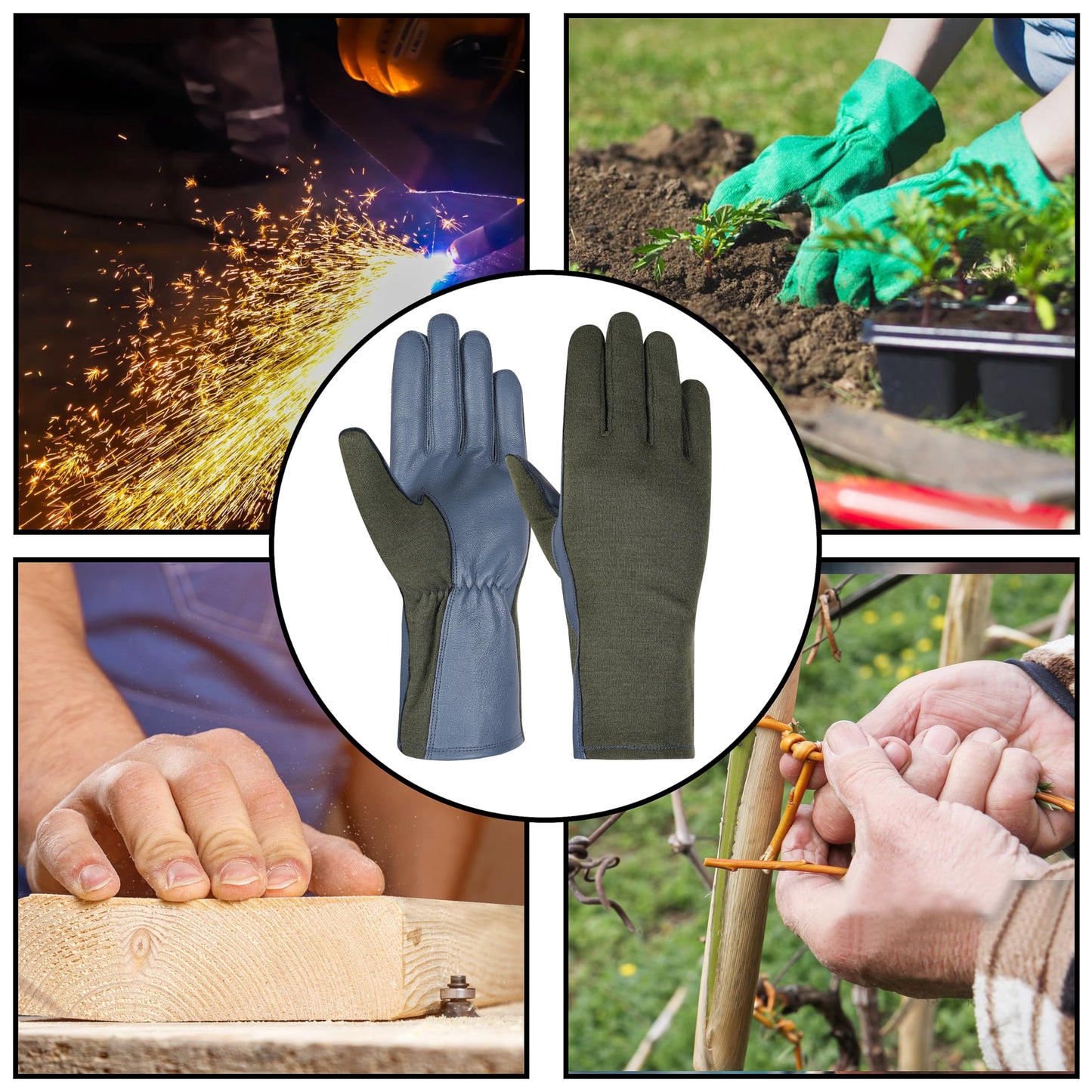 Unisex flying Gloves - Aviation Flyer Gloves