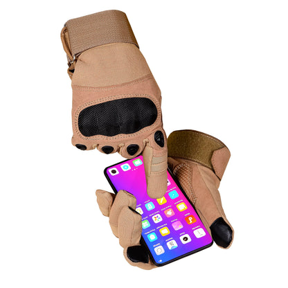 QUALITY WEARS USA Motorcycle Gloves for Men, Touchscreen Cycling Gloves for Outdoor Sports On-Road/Off-Road/Mountain Motorcycle Motorcross Motorbike Dirt Bike Bicycle Racing ATV