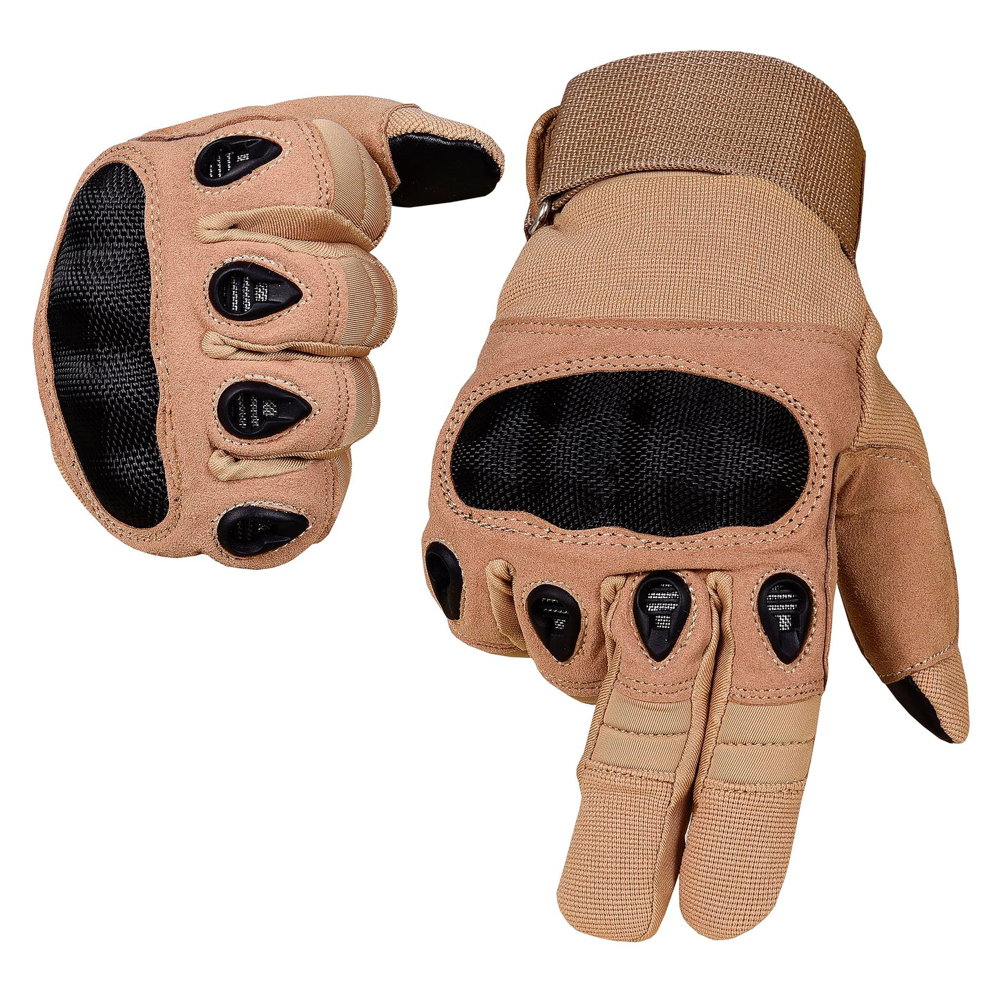 QUALITY WEARS USA Motorcycle Gloves for Men, Touchscreen Cycling Gloves for Outdoor Sports On-Road/Off-Road/Mountain Motorcycle Motorcross Motorbike Dirt Bike Bicycle Racing ATV